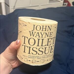 John Wayne Vintage Toilet Tissue